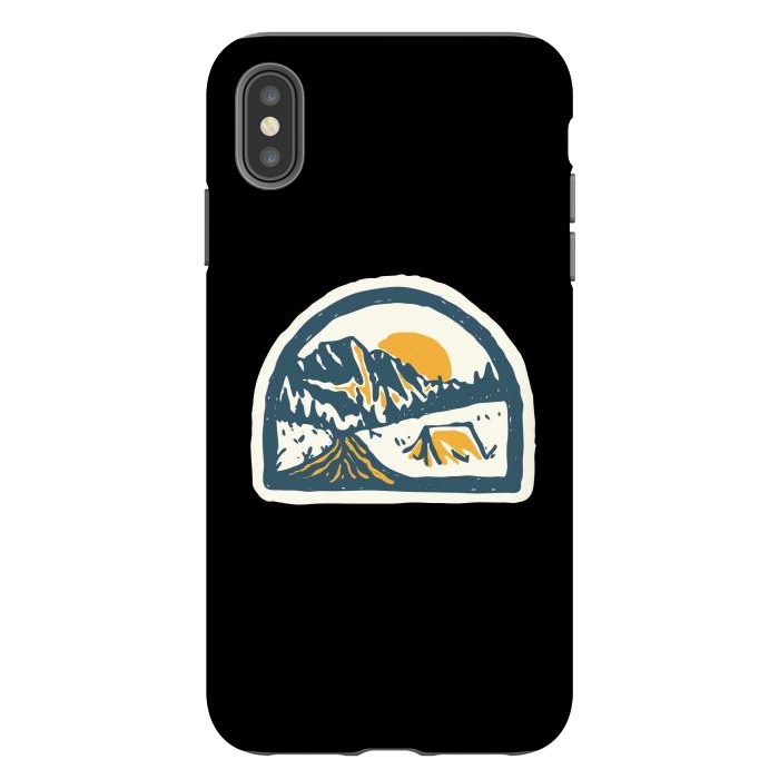 iPhone Xs Max StrongFit Camp Hand Drawn 1 by Afif Quilimo