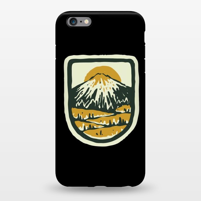 iPhone 6/6s plus StrongFit Mountain Hand Drawn by Afif Quilimo