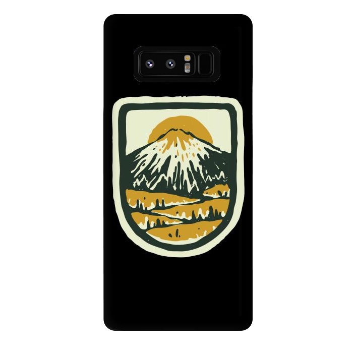 Galaxy Note 8 StrongFit Mountain Hand Drawn by Afif Quilimo