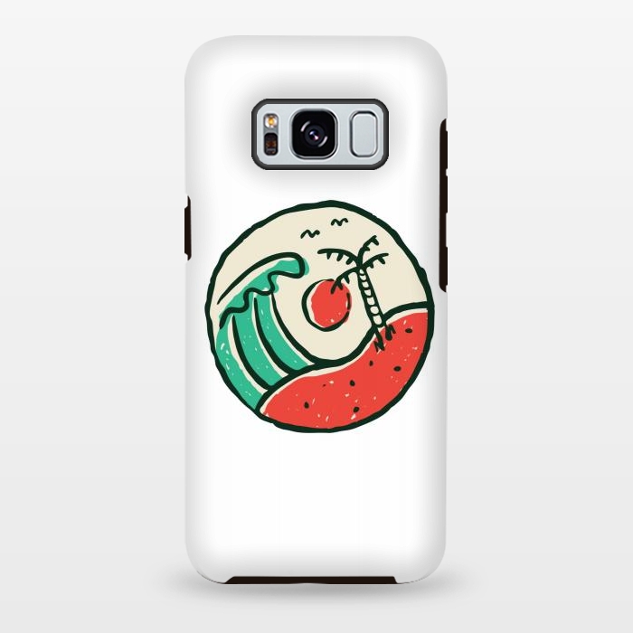 Galaxy S8 plus StrongFit Big Wave by Afif Quilimo