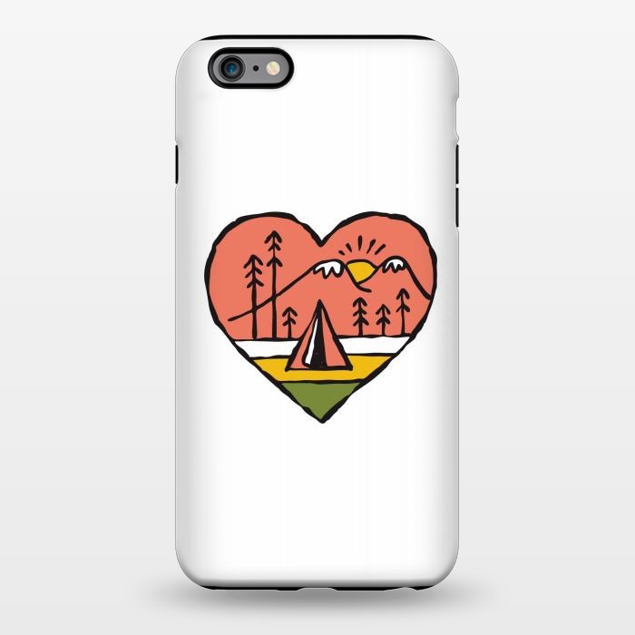 iPhone 6/6s plus StrongFit Camping in Love 1 by Afif Quilimo