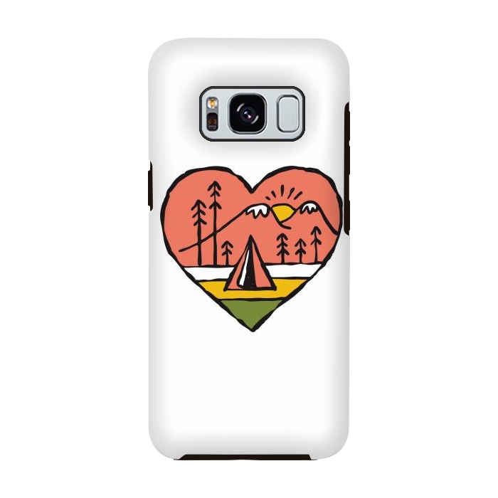 Galaxy S8 StrongFit Camping in Love 1 by Afif Quilimo