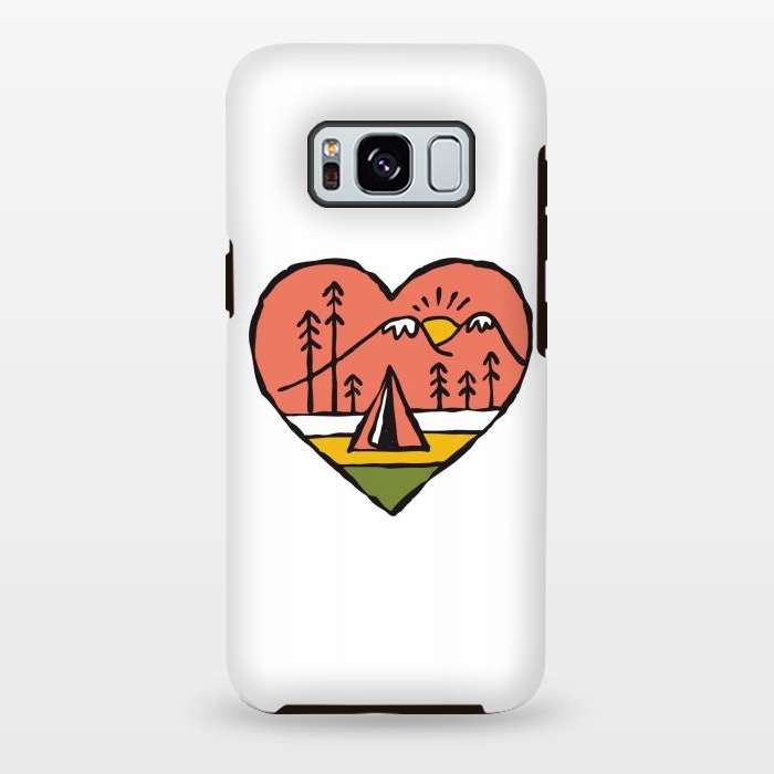 Galaxy S8 plus StrongFit Camping in Love 1 by Afif Quilimo
