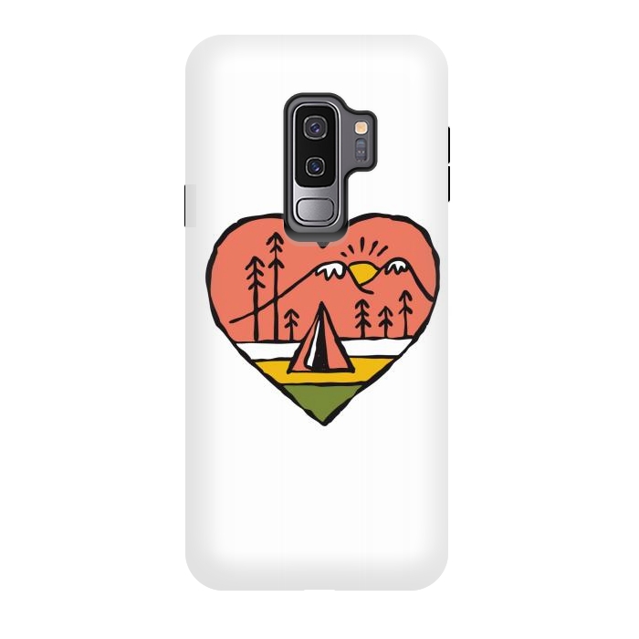 Galaxy S9 plus StrongFit Camping in Love 1 by Afif Quilimo
