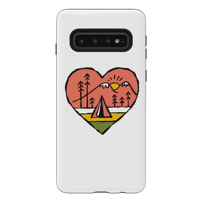 Galaxy S10 StrongFit Camping in Love 1 by Afif Quilimo
