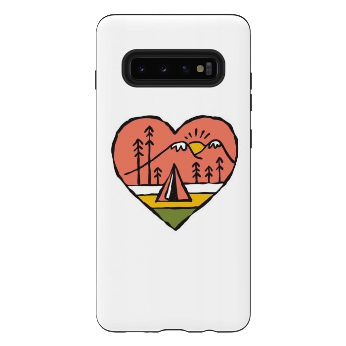 Galaxy S10 plus StrongFit Camping in Love 1 by Afif Quilimo
