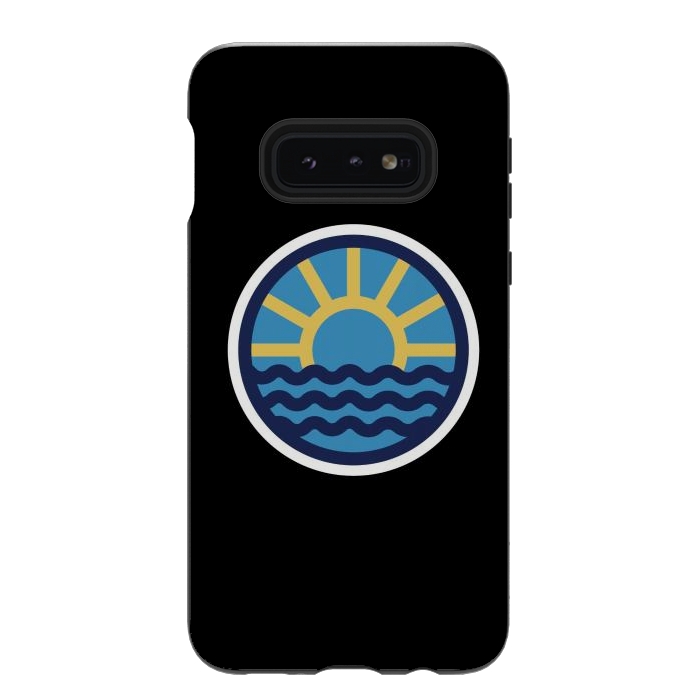 Galaxy S10e StrongFit Sun Beach by Afif Quilimo
