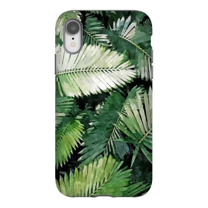 iPhone Xr StrongFit Life is better with palm trees by Uma Prabhakar Gokhale
