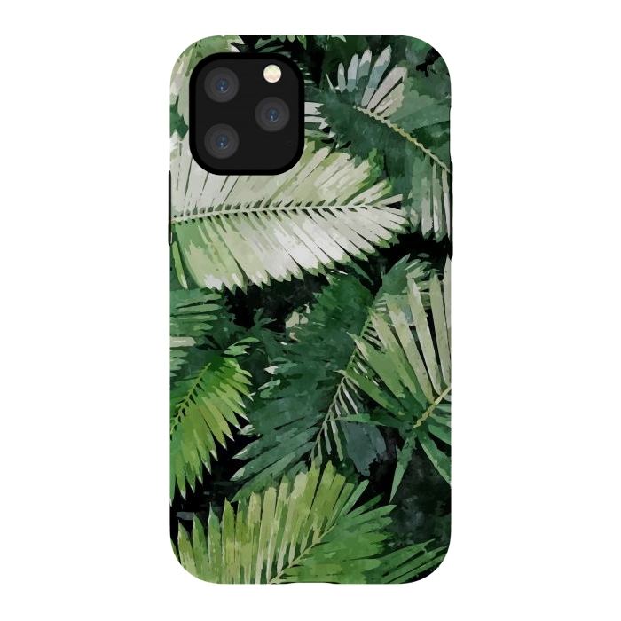 iPhone 11 Pro StrongFit Life is better with palm trees by Uma Prabhakar Gokhale