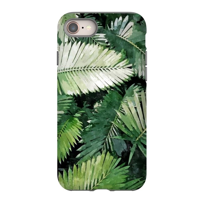 iPhone SE StrongFit Life is better with palm trees by Uma Prabhakar Gokhale