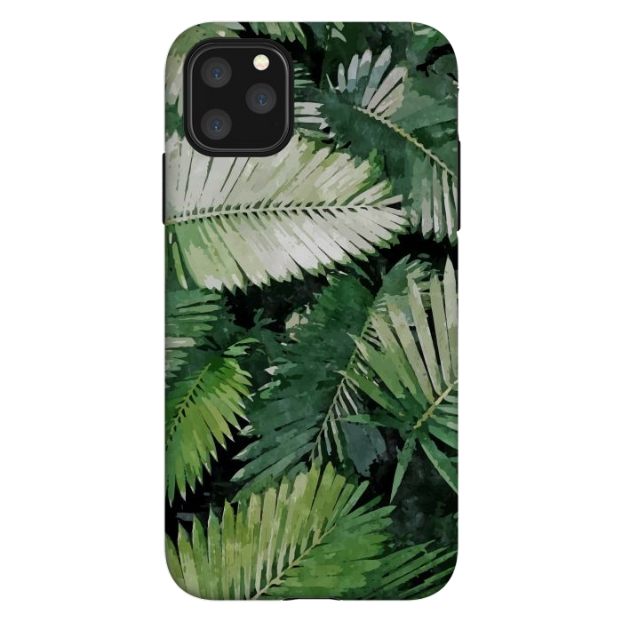 iPhone 11 Pro Max StrongFit Life is better with palm trees by Uma Prabhakar Gokhale