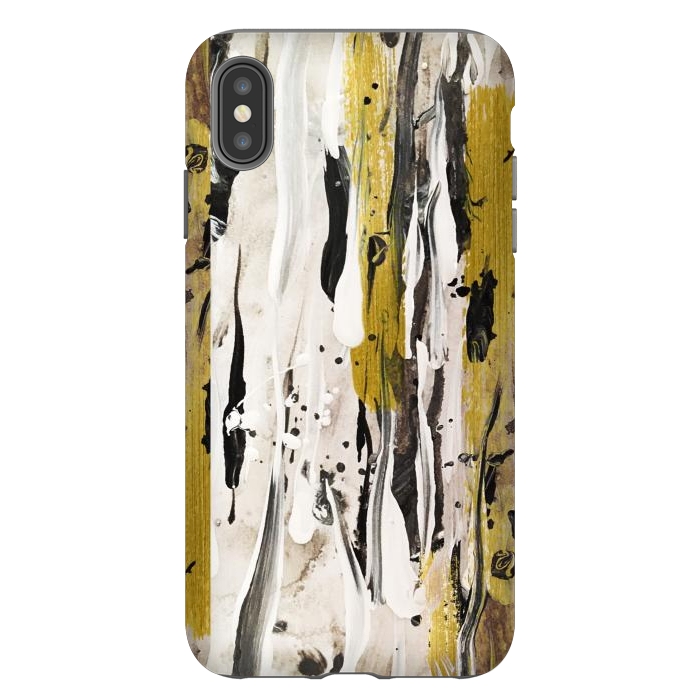 iPhone Xs Max StrongFit Gold Drop by Gringoface Designs