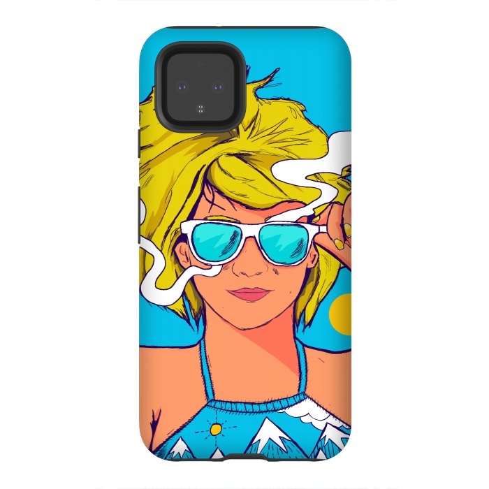 Pixel 4 StrongFit The summer girl by Steve Wade (Swade)