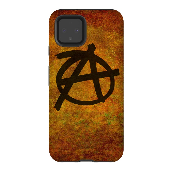 Pixel 4 StrongFit Anarchy Red by Bruce Stanfield