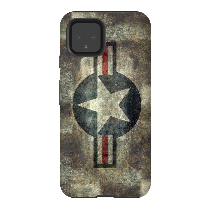 Pixel 4 StrongFit Airforce Roundel Retro by Bruce Stanfield