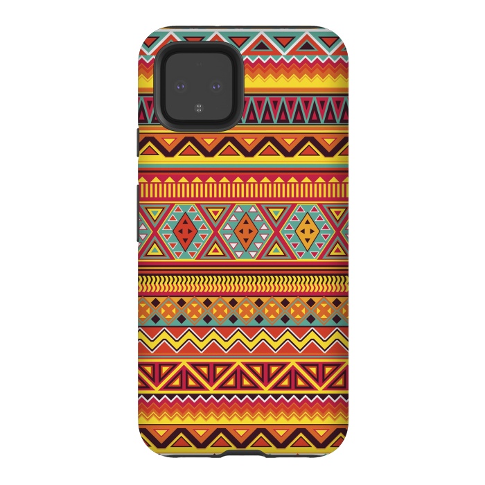Pixel 4 StrongFit AZTEC PATTERN by Diego Tirigall