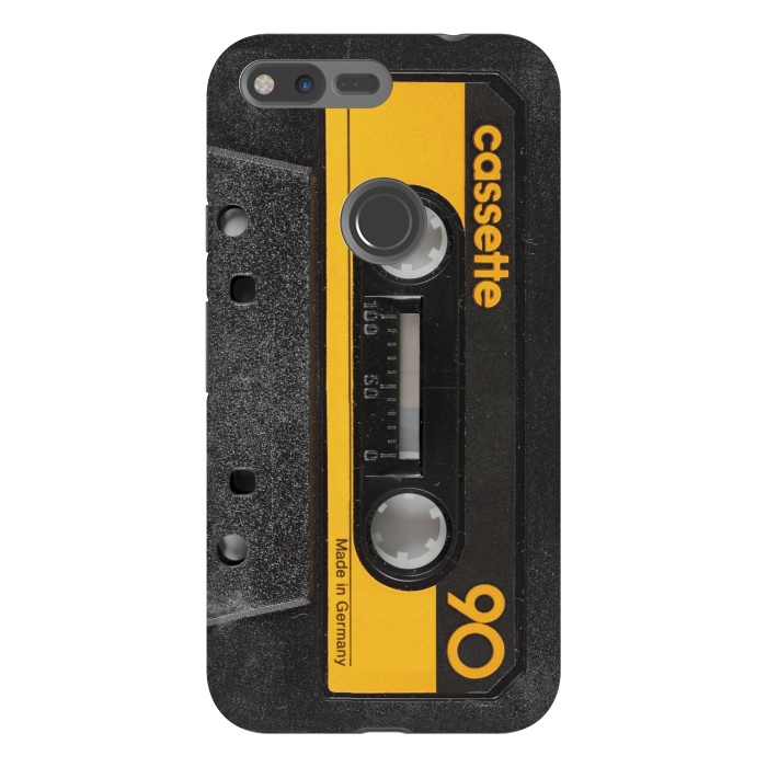 Pixel XL StrongFit CASSETTE YELLOW by Diego Tirigall