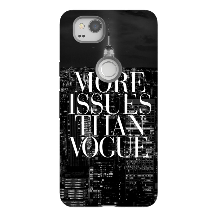 Pixel 2 StrongFit Siphone vogue issues nyc skyline by Rex lambo