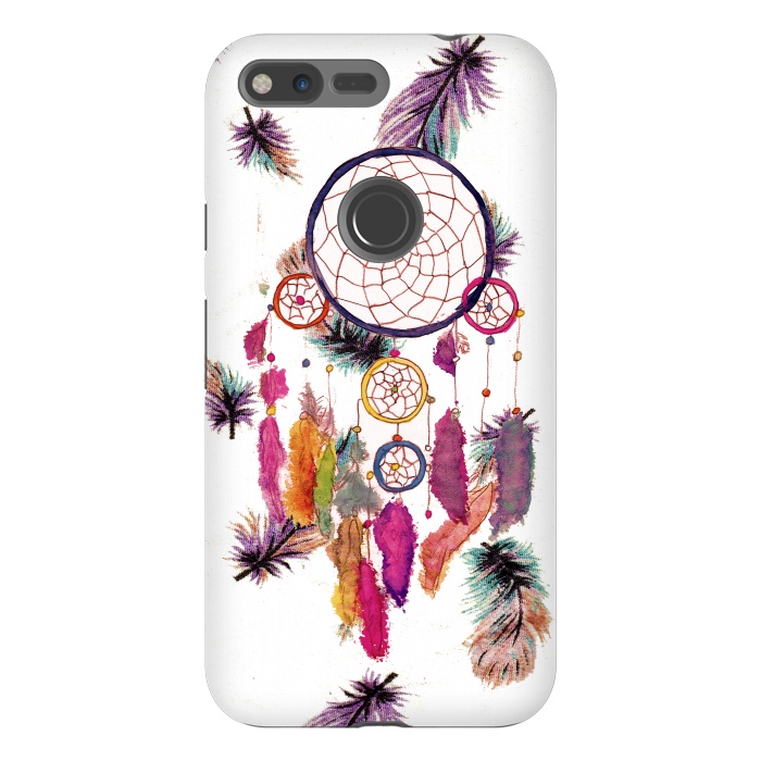 Pixel XL StrongFit Dreamcatcher and Feather Pattern by Girly Trend