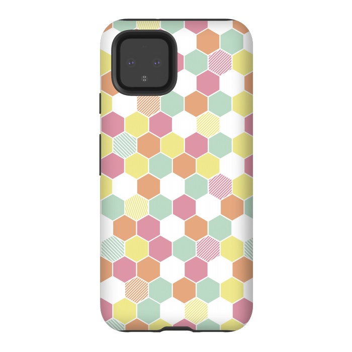 Pixel 4 StrongFit Geo Hex by Alice Perry Designs
