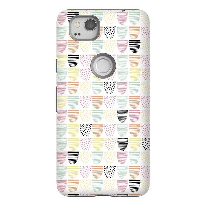 Pixel 2 StrongFit Scandi Doodle by Alice Perry Designs