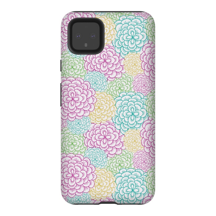 Pixel 4XL StrongFit Dahlia by TracyLucy Designs