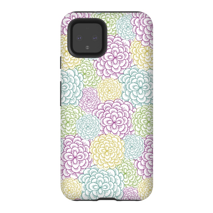 Pixel 4 StrongFit Dahlia by TracyLucy Designs