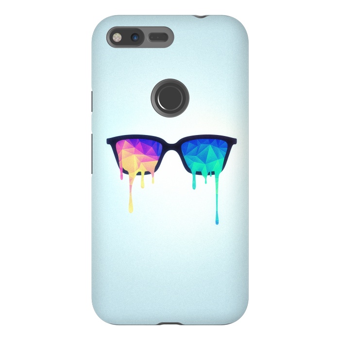 Pixel XL StrongFit Psychedelic Nerd Glasses with Melting lsdtrippy by Philipp Rietz
