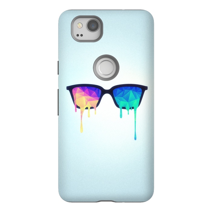 Pixel 2 StrongFit Psychedelic Nerd Glasses with Melting lsdtrippy by Philipp Rietz