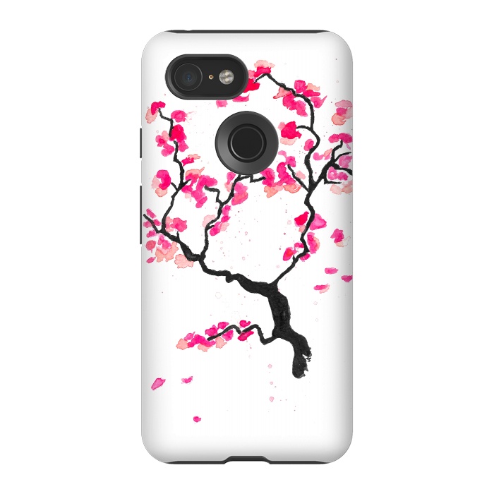 Pixel 3 StrongFit Cherry Blossoms by Amaya Brydon
