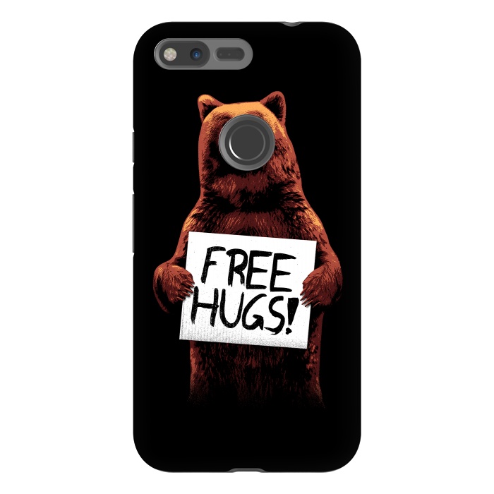 Pixel XL StrongFit Free Hugs by Mitxel Gonzalez