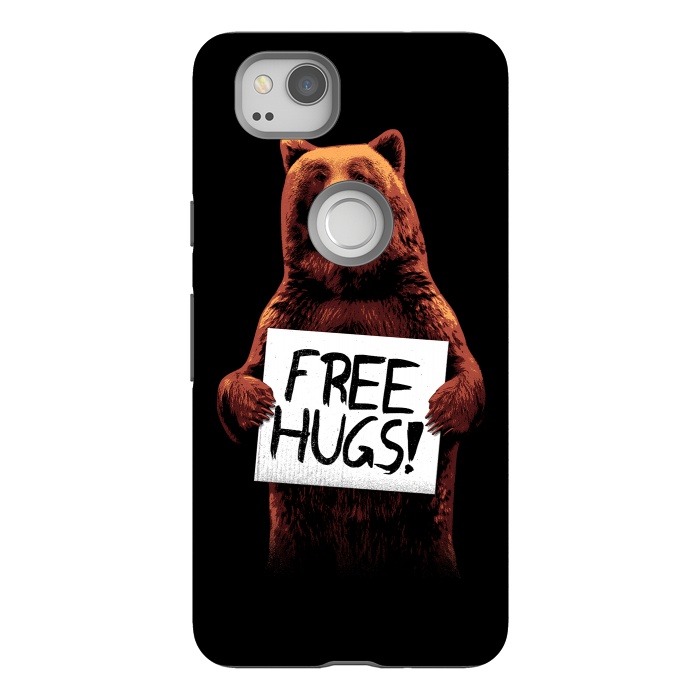 Pixel 2 StrongFit Free Hugs by Mitxel Gonzalez