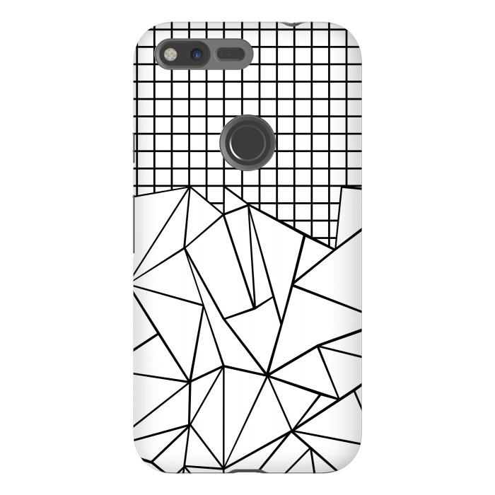 Pixel XL StrongFit AB Grid White by Project M