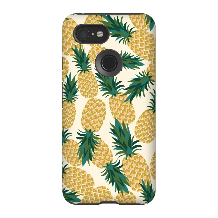 Pixel 3 StrongFit Pineapples by Laura Grant