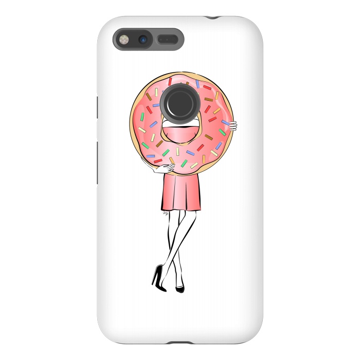 Pixel XL StrongFit Donut Girl by Martina