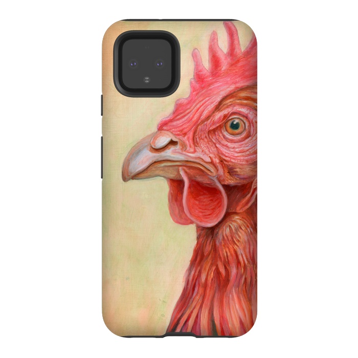 Pixel 4 StrongFit Chicken by Brandon Keehner
