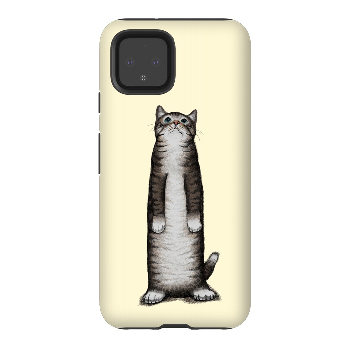 Pixel 4 StrongFit Look Cat by Tummeow