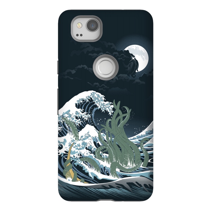 Pixel 2 StrongFit The Wave off R'lyeh  by Samiel Art