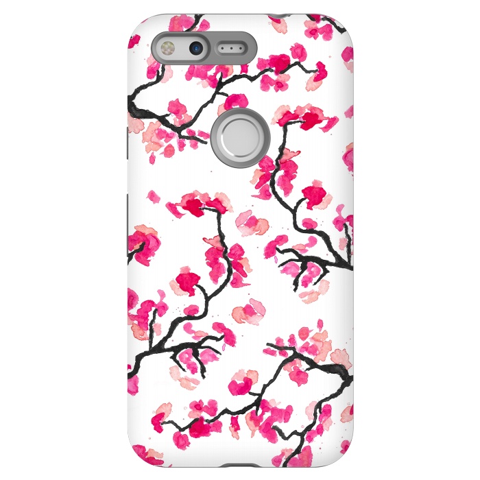Pixel StrongFit Japanese Cherry Blossoms by Amaya Brydon