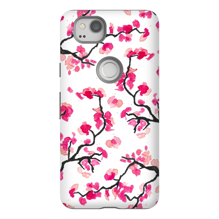 Pixel 2 StrongFit Japanese Cherry Blossoms by Amaya Brydon