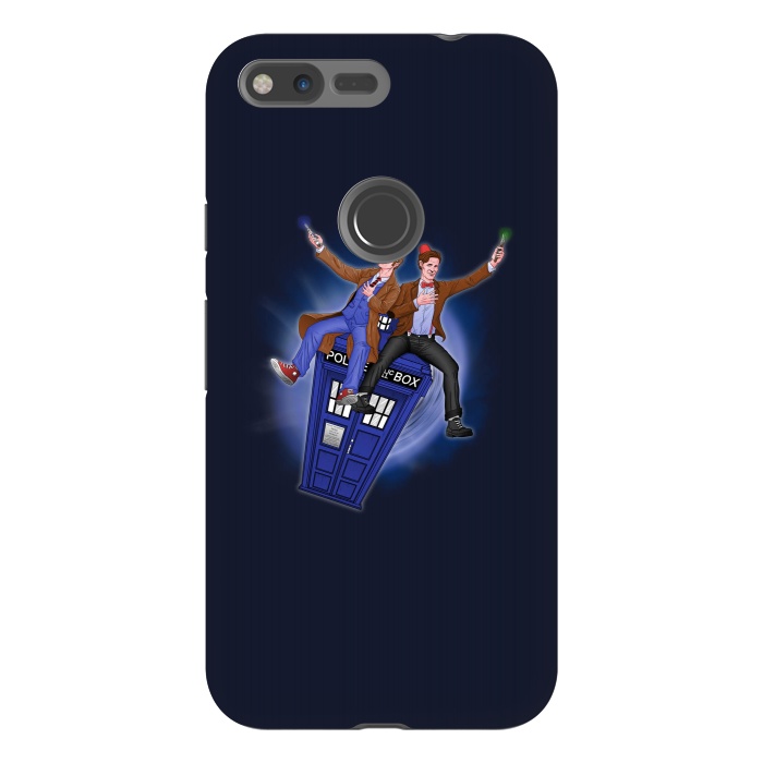 Pixel XL StrongFit THE DOCTOR'S TIMEY-WIMEY ADVENTURE by SKULLPY