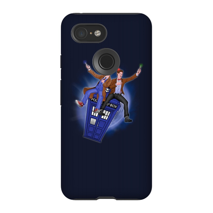 Pixel 3 StrongFit THE DOCTOR'S TIMEY-WIMEY ADVENTURE by SKULLPY