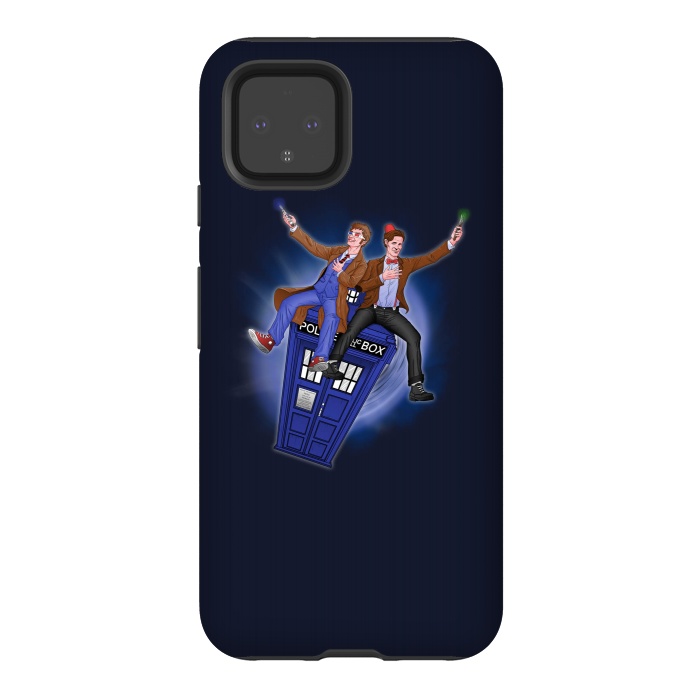 Pixel 4 StrongFit THE DOCTOR'S TIMEY-WIMEY ADVENTURE by SKULLPY