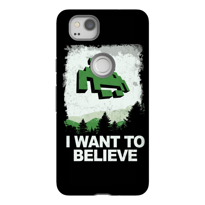 Pixel 2 StrongFit I WANT TO BELIEVE by SKULLPY