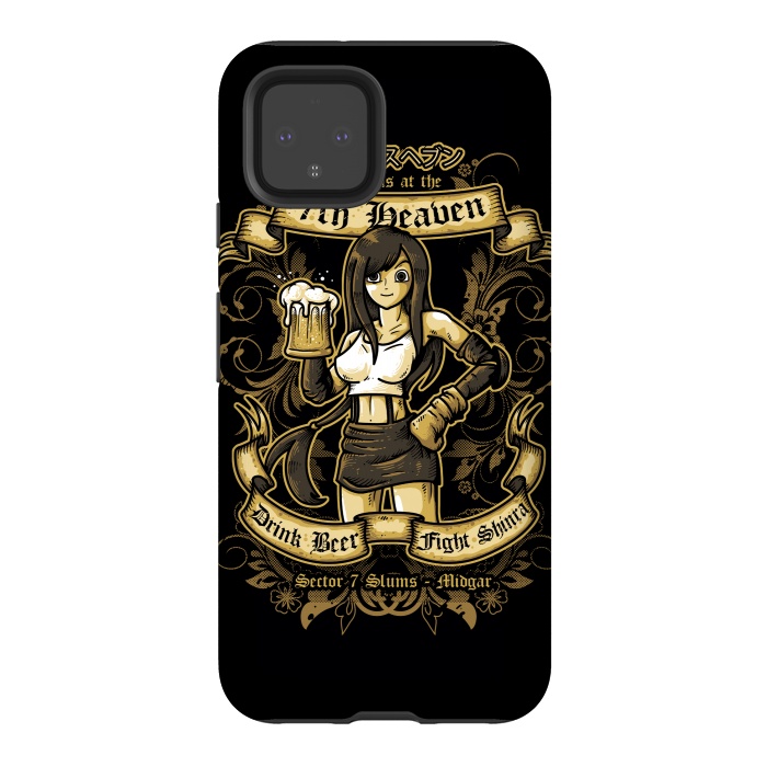 Pixel 4 StrongFit 7th Heaven by Q-Artwork