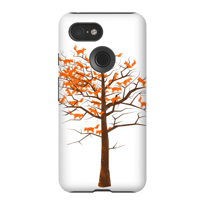 Pixel 3 StrongFit Blazing Fox Tree by 38 Sunsets