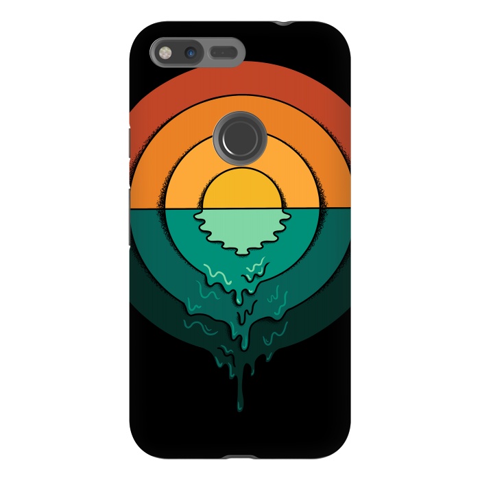 Pixel XL StrongFit Melted Circles by Coffee Man