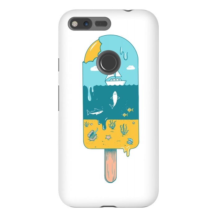 Pixel XL StrongFit Melted Landscape by Coffee Man