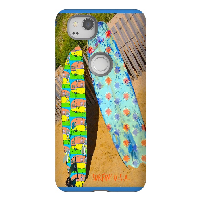Pixel 2 StrongFit Surfin USA by Bettie * Blue