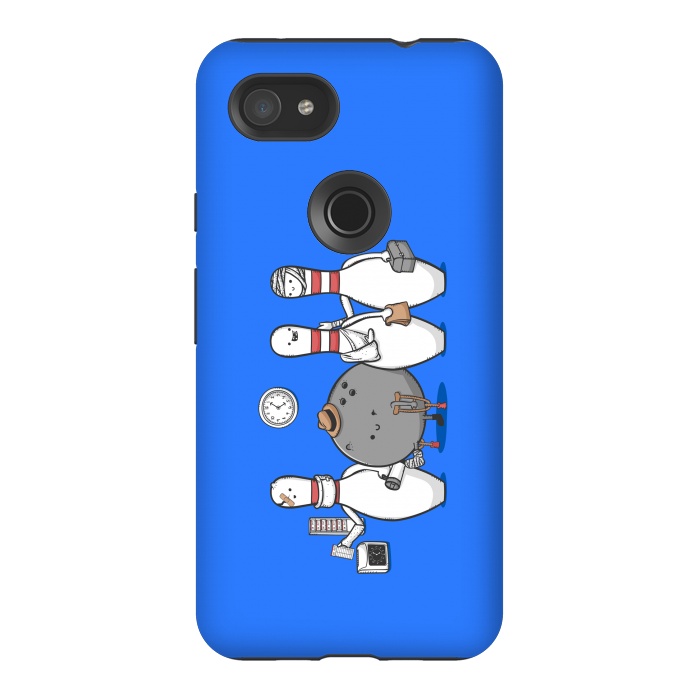 Pixel 3AXL StrongFit Time Out by Xylo Riescent